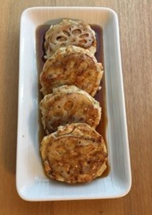 ふわふわレンコン豆腐バーグ-レシピのメイン写真