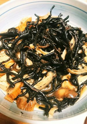 長ひじきの煮物-レシピのメイン写真