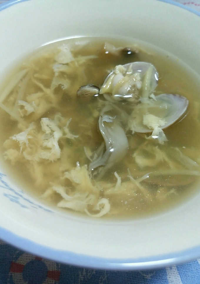 旨味たっぷり☆あさりときのこのスープ-レシピのメイン写真
