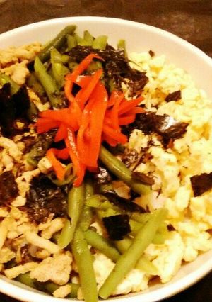 フライパン１つで！三食丼-レシピのメイン写真