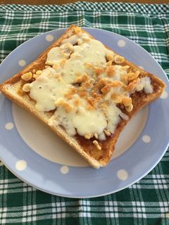 お好み焼きトースト-レシピのメイン写真