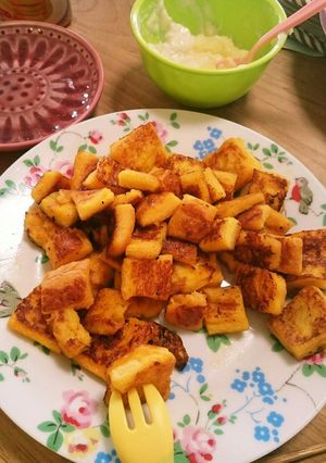アレルギーにも 幼児食 フレンチトースト-レシピのメイン写真