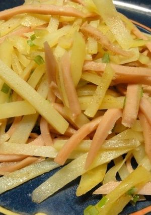 ＊じゃがいもとギョニソのアンチョビ炒め-レシピのメイン写真