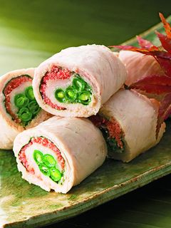 鶏ささみの明太子巻-レシピのメイン写真