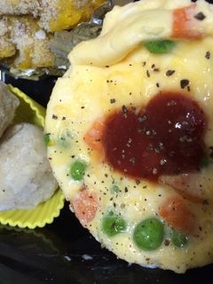 レンジでオムレツ?玉子焼き?-レシピのメイン写真