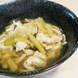 ささみとなすの冷やしうどん
