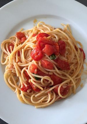 ミニトマト・アイコで作るパスタ-レシピのメイン写真