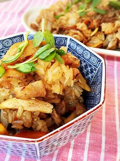 もち米はレンジが美味い!五目中華おこわ-レシピのメイン写真