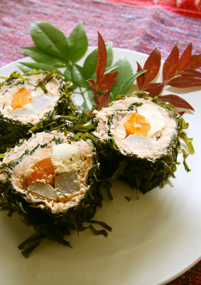 【秋の味覚】すき昆布の秋鮭の煮物-レシピのメイン写真