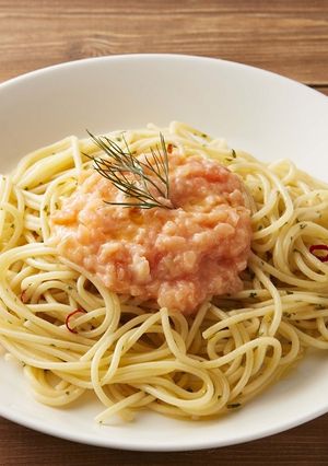 とろ~りサーモンのパスタ-レシピのメイン写真