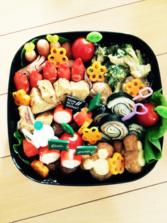 運動会 のお弁当 小学校2016 その1-レシピのメイン写真