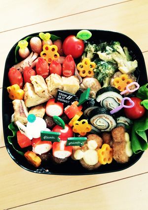 運動会 のお弁当 小学校2016 その1-レシピのメイン写真
