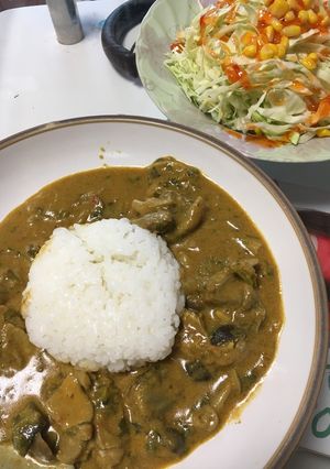 旦那絶賛‼︎パクチー香るココナッツカレー-レシピのメイン写真