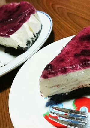 ヘルシー♥レアチーズケーキ-レシピのメイン写真