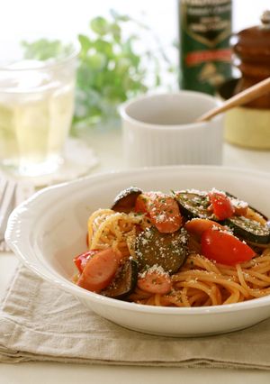 なすとウインナーのスパゲッティ…-レシピのメイン写真