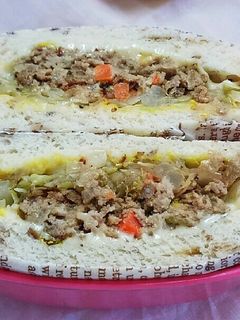 ハンバーグサンドイッチ-レシピのメイン写真