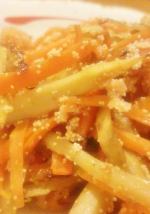 最強のご飯のお供！！明太きんぴら♬-レシピのメイン写真