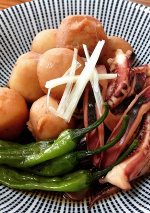 里芋とイカの柔らか煮-レシピのメイン写真
