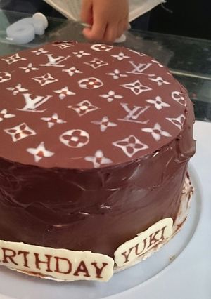 ルイ・ヴィトンのケーキ-レシピのメイン写真