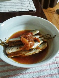 【簡単】鰯の梅煮-レシピのメイン写真