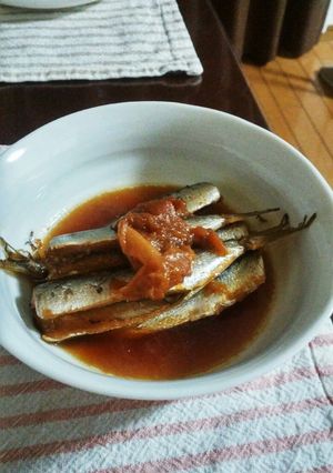 【簡単】鰯の梅煮-レシピのメイン写真