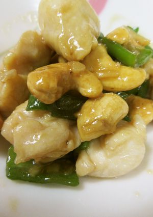 鶏ささみとメープルカシューナッツ炒め-レシピのメイン写真