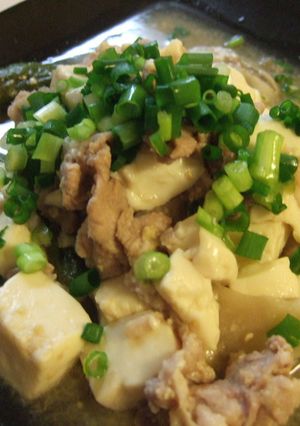 豚バラと豆腐のみそ煮-レシピのメイン写真