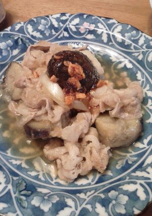 なすと豚バラのおろし煮-レシピのメイン写真