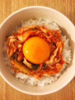 ささみのキムチ和えごはん-レシピのメイン写真