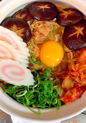 簡単な美味しい鍋焼きうどん-レシピのメイン写真
