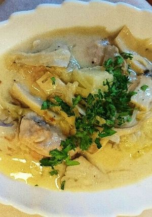 チーズチキンフリカッセ-レシピのメイン写真