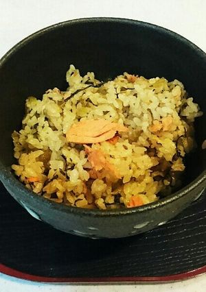 アレンジ自在☆鮭と高菜の混ぜご飯-レシピのメイン写真