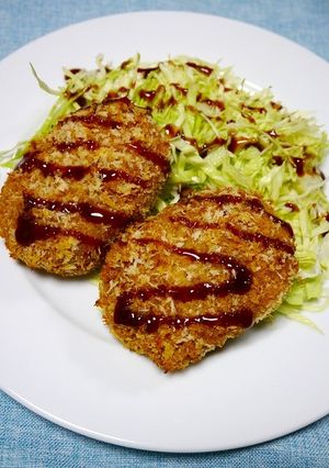 焼きパン粉で！焼きコロッケコロッケ-レシピのメイン写真