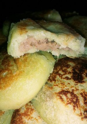 サツマイモもちの焼き饅頭-レシピのメイン写真