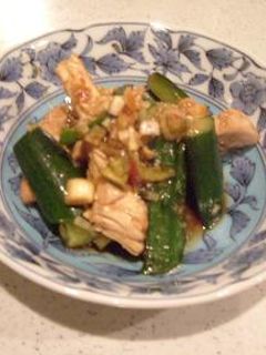 鶏ムネ肉ときゅうりの中華和え-レシピのメイン写真