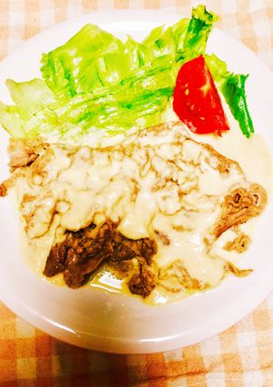 簡単★牛肉のツナソース和え-レシピのメイン写真