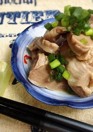 常備菜におつまみに＊コリコリ砂肝の塩煮-レシピのメイン写真