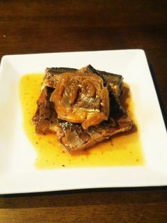 圧力鍋で秋刀魚のレモン酢のレモン煮☆-レシピのメイン写真