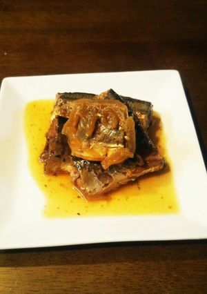 圧力鍋で秋刀魚のレモン酢のレモン煮☆-レシピのメイン写真