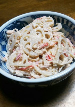 れんこんとツナのサラダ-レシピのメイン写真
