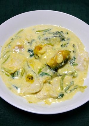 簡単！マヨ鶏のかぼちゃクリーム煮-レシピのメイン写真