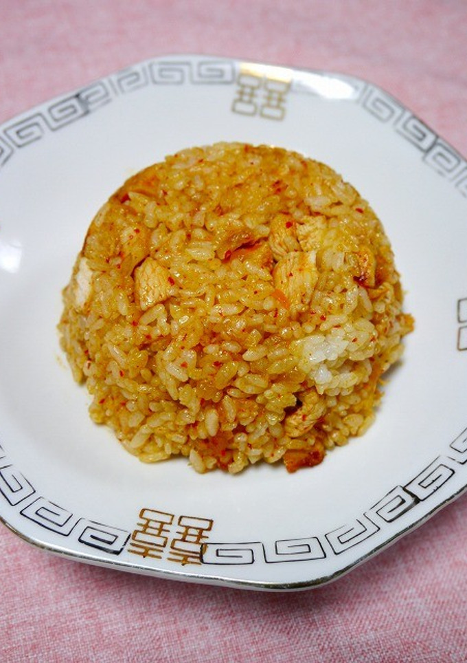 簡単！ムネ肉キムチの炒飯(甘辛たれ)-レシピのメイン写真