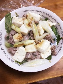 チンゲン菜と豚肉と豆腐のヘルシー蒸し野菜-レシピのメイン写真