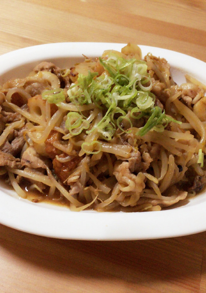 簡単美味しい☆豚肉ともやしの味噌炒め-レシピのメイン写真