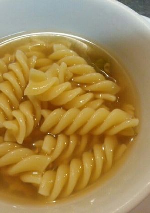 バリラで温スープ-レシピのメイン写真
