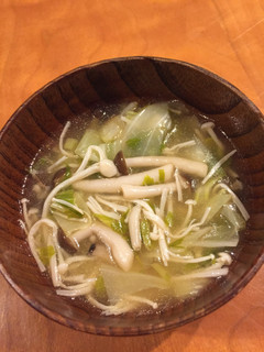 ダイエット中もokきのこと野菜のスープ-レシピのメイン写真