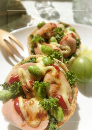 パセリ×魚ニソのケチャマヨカレートースト-レシピのメイン写真