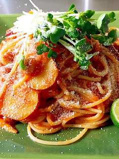 秋香る〜キノコとさつまいものパスタ-レシピのメイン写真