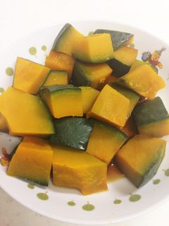 簡単!楽ちん!レンジでかぼちゃの煮物!-レシピのメイン写真