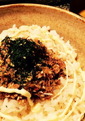 鯖味噌缶で鯖丼(*´∀｀*)♡-レシピのメイン写真